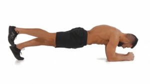 3 13 Forearm Plank Leg Lift